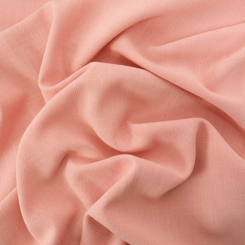 Lin Lavé Viscose 138CM Marsala - Maison Klem